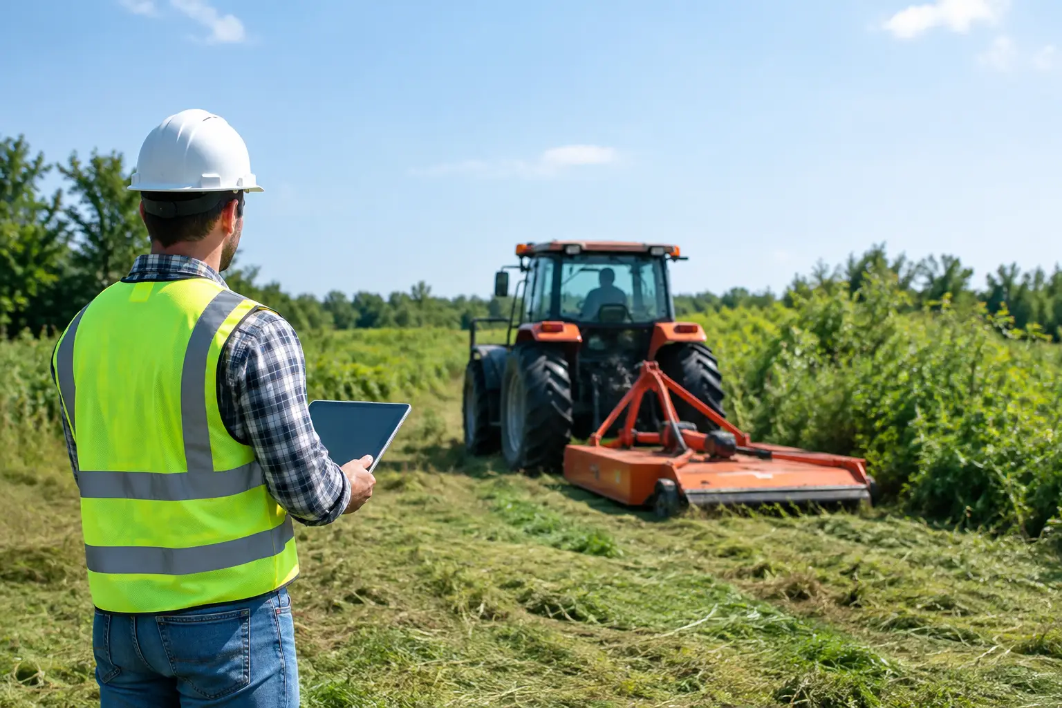 How to Plan Bush Hogging for a Safer Property