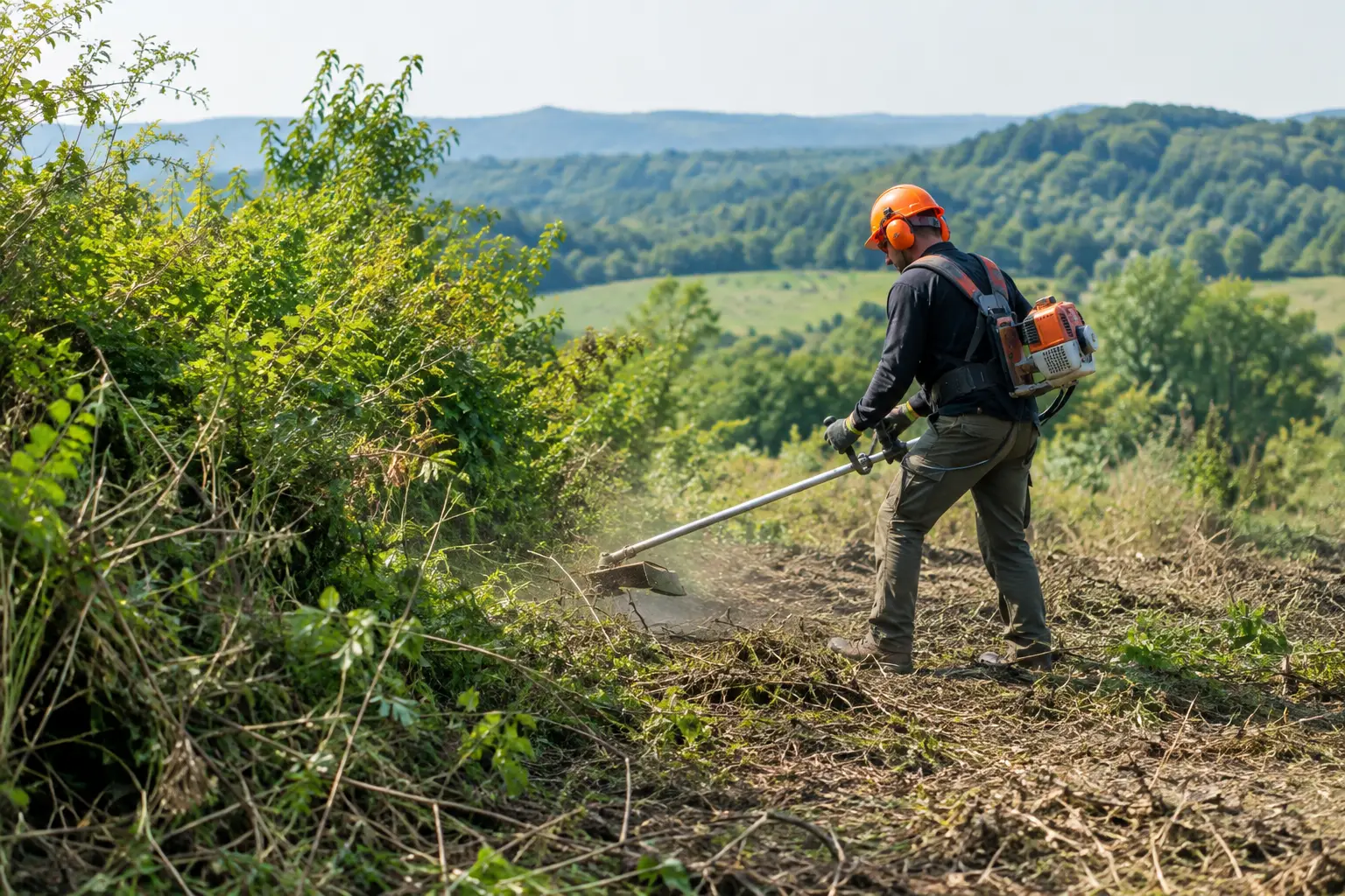 Invasive Brush Removal for Safer Middle Tennessee Land